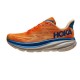 Hoka One One Clifton 9 Orange Blue Women Men Running Shoes