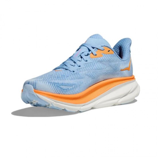 Hoka One One Clifton 9 Pink Blue Orange Women Men Running Shoes