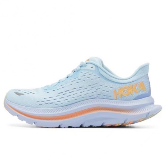 Hoka One One Kawana Beige Purple Ltblue Women And Men Running Shoes