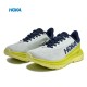 Hoka One One Mach 4 Yellow Grey Deep Blue Women Men Running Shoes