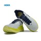 Hoka One One Mach 4 Yellow Grey Deep Blue Women Men Running Shoes