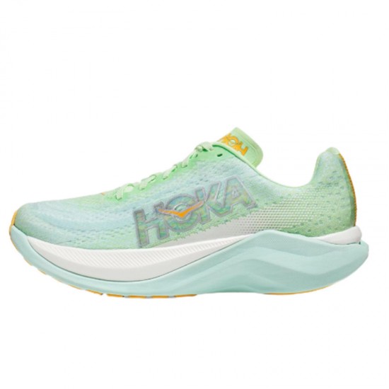 Hoka One One Mach X LtGreen Yellow Women Men Running Shoes