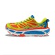 Hoka One One Mafate Speed Blue Red Yellow Women Men Running Shoes