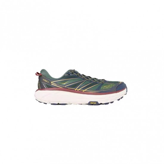 Hoka One One Mafate Speed Brown Blue Women Men Running Shoes