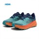 Hoka One One Mafate Speed Challenger 7 Orange Blue Women Men Running Shoes