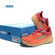 Hoka One One Mafate Speed Challenger 7 Orange Brown Women Men Running Shoes